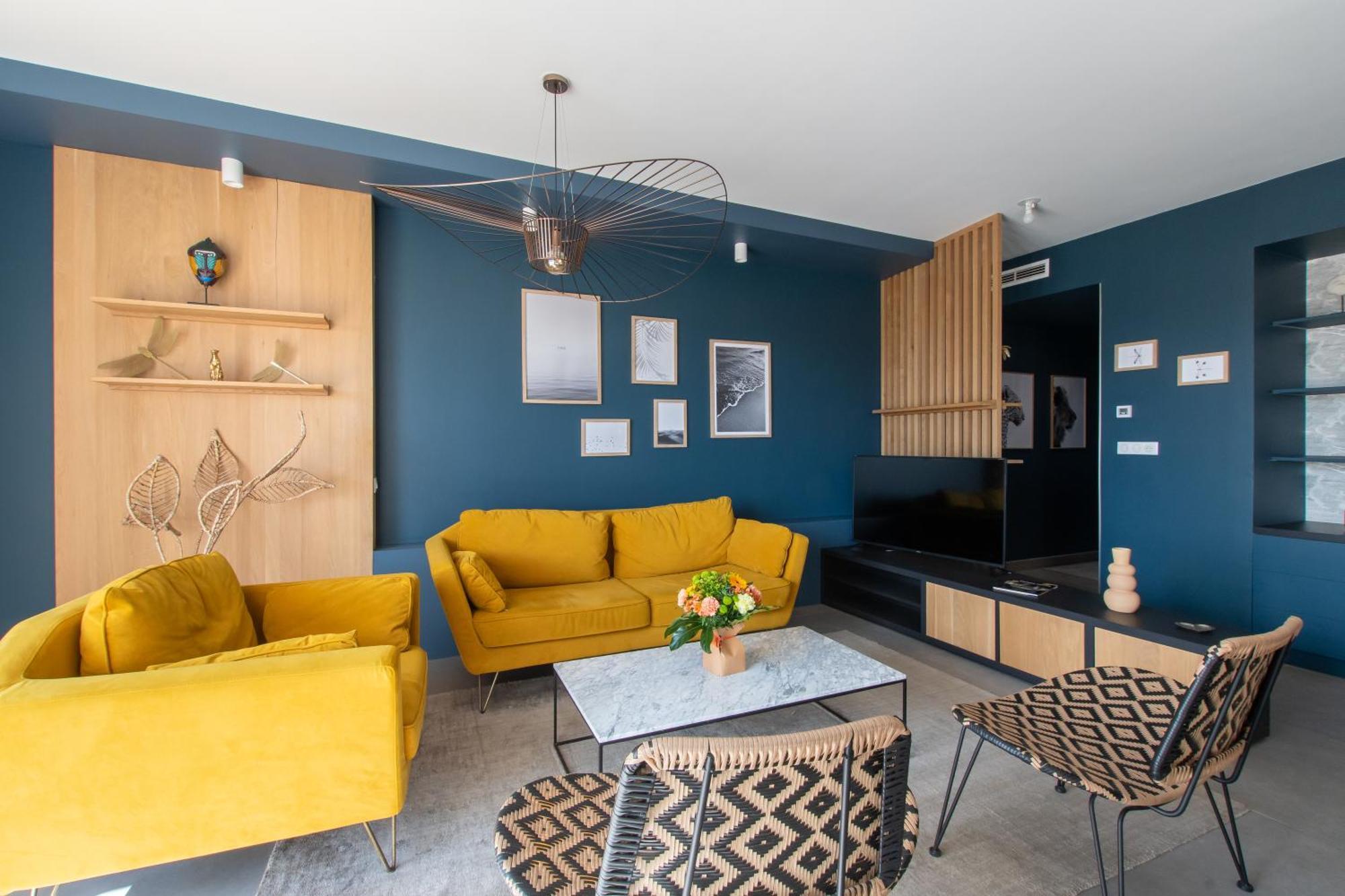 Luxury Mind Vue Exceptionnelle Pied Dans L'Eau Parkings Prives 2 Places Climatisation Hyper Centre Logement D'Exception لا غراند موت المظهر الخارجي الصورة