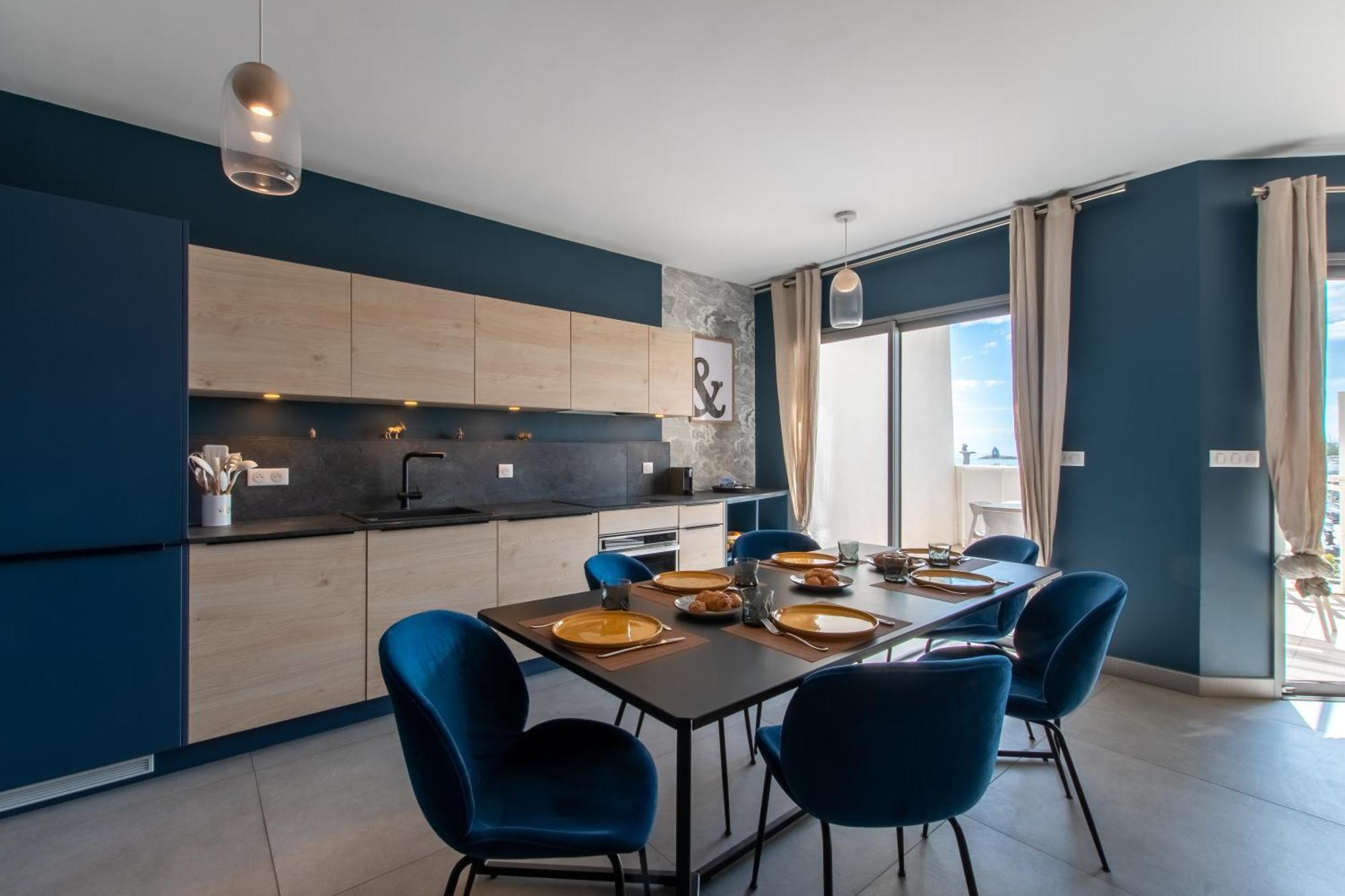 Luxury Mind Vue Exceptionnelle Pied Dans L'Eau Parkings Prives 2 Places Climatisation Hyper Centre Logement D'Exception لا غراند موت المظهر الخارجي الصورة